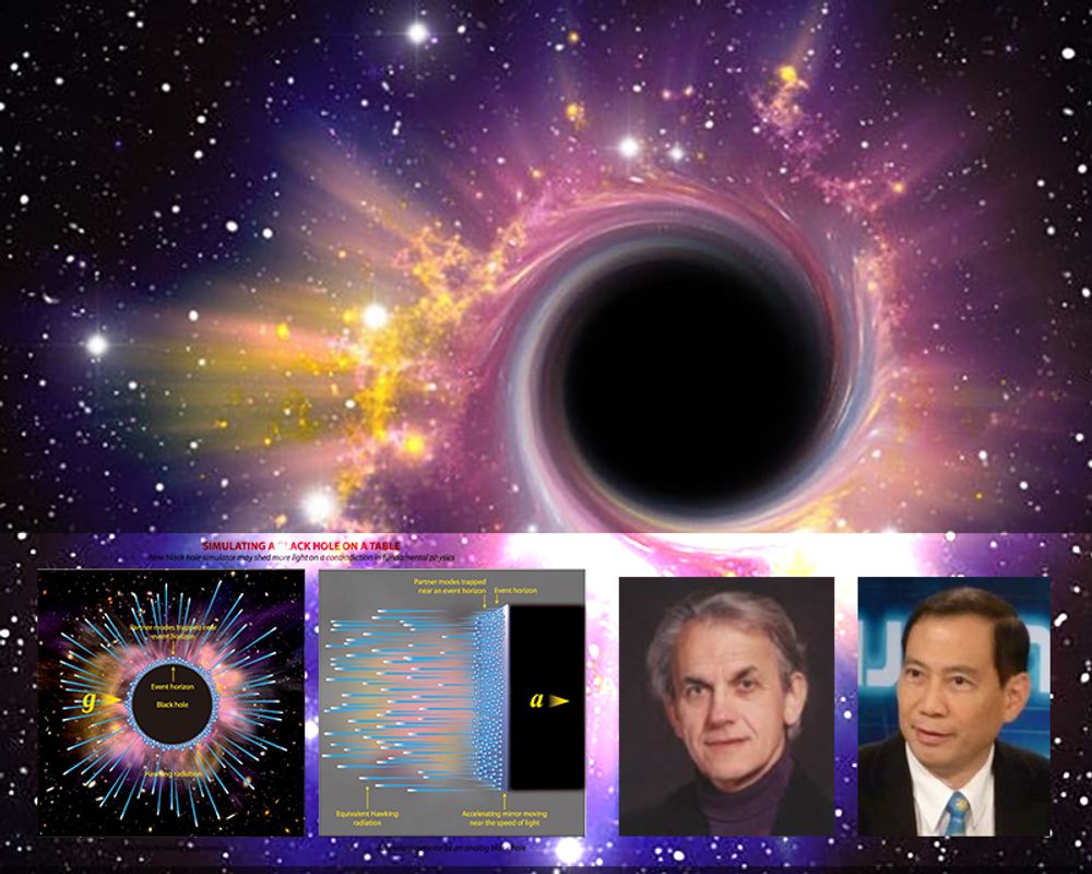 New black hole simulator may shed more light on contradiction in fundamental physics-封面圖