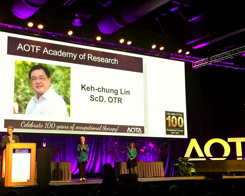 Prof. Keh-chung Lin Awarded Membership of AOTF Academy of Research-封面圖