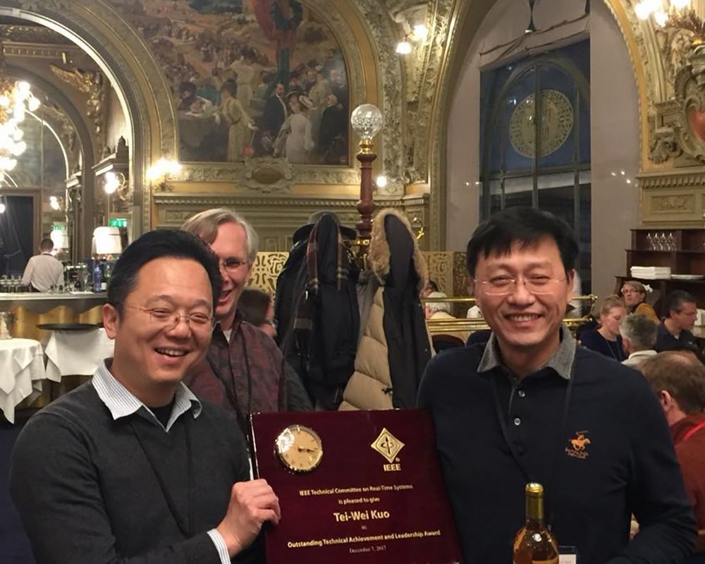 Interim President Kuo Receives IEEE Award for Real-Time Systems-封面圖