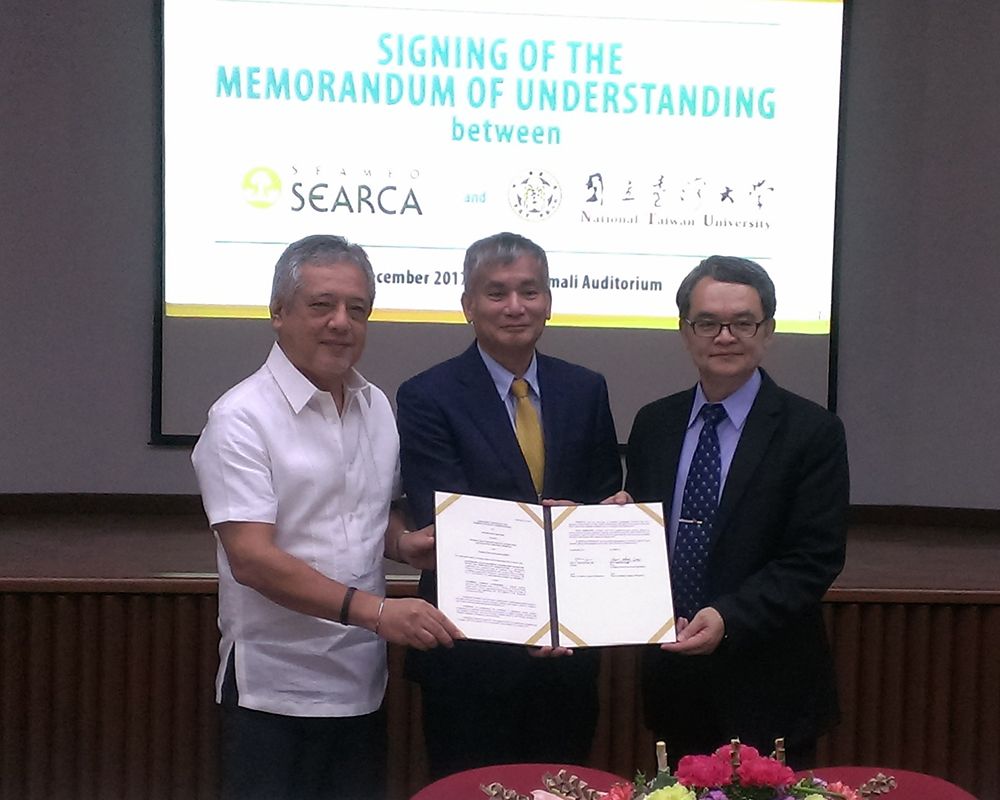 NTU and SEARCA to Promote Education and Research Cooperation-封面圖