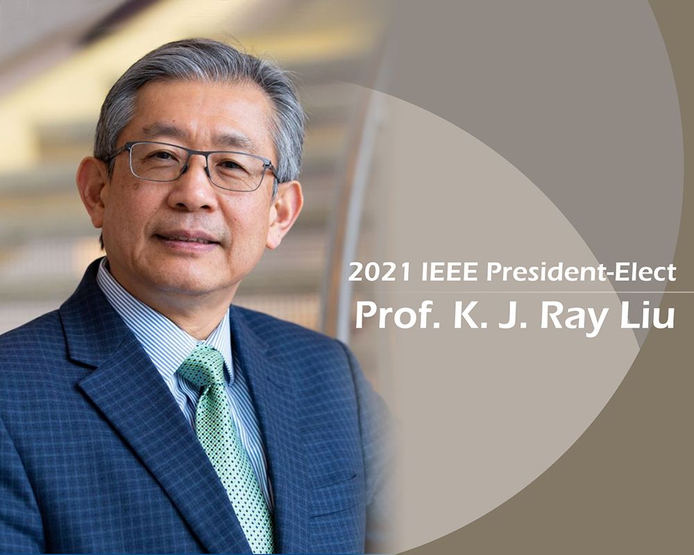 NTU Alumnus and Distinguished Chair Professor K. J. Ray Liu elected as 2021 IEEE President-Elect-封面圖