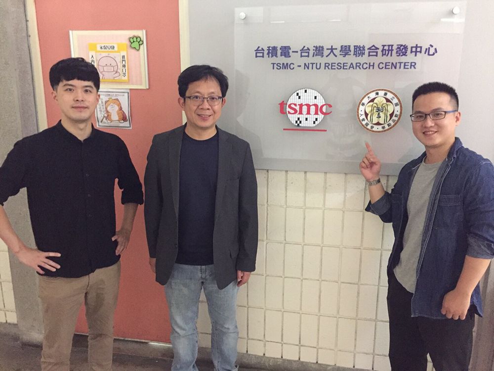 Image1:NTU, TSMC and MIT’s international collaboration culminates in research article published in Nature (left to right: Dr. Pin-Chun Shen, Prof. Chih-I Wu, Dr. Ang-Sheng Chou).