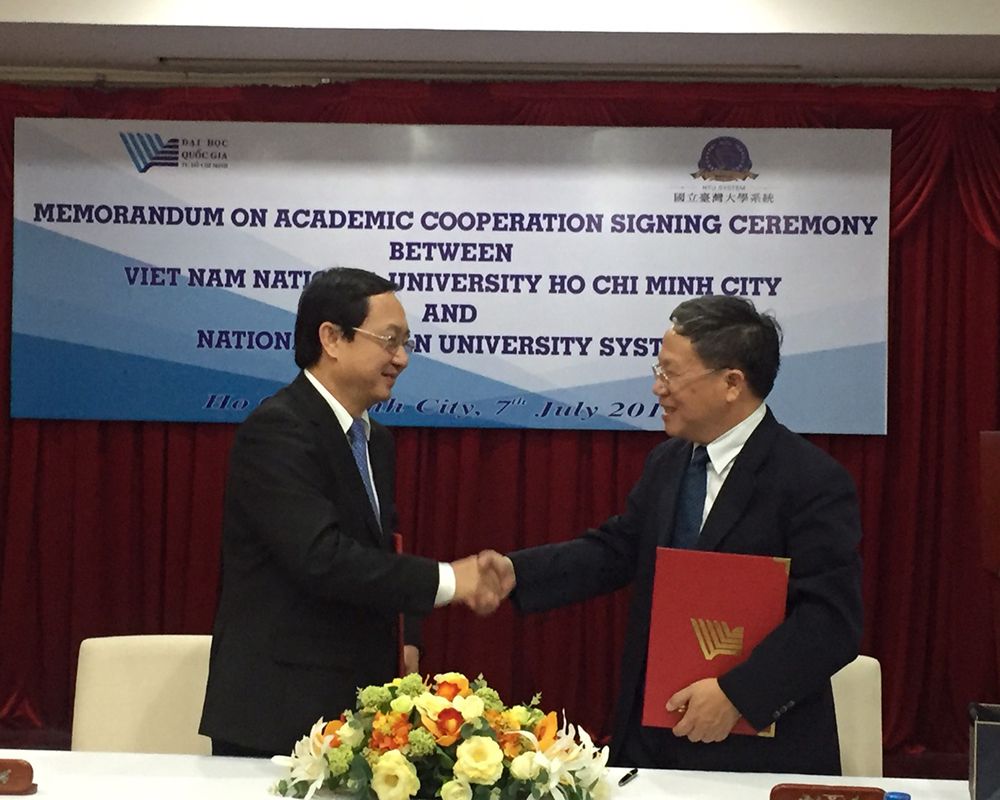 臺灣大學系統與越南胡志明市國家大學系統簽署合作備忘錄-封面圖