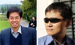 鍾孝文教授（左)、徐進鈺教授（右)
