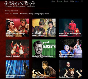 Taiwan Shakespeare Database